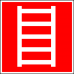 Знак F03 Пожарная лестница