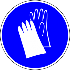 Знак M06 Работать в защитных перчатках