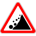 Знак 1.28 Падение камней